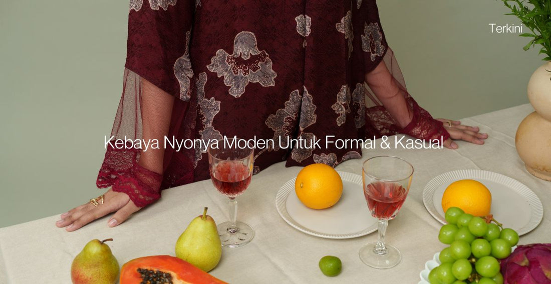 kebaya nyonya moden
