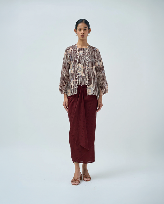 Airis Kutu Baru in Maroon