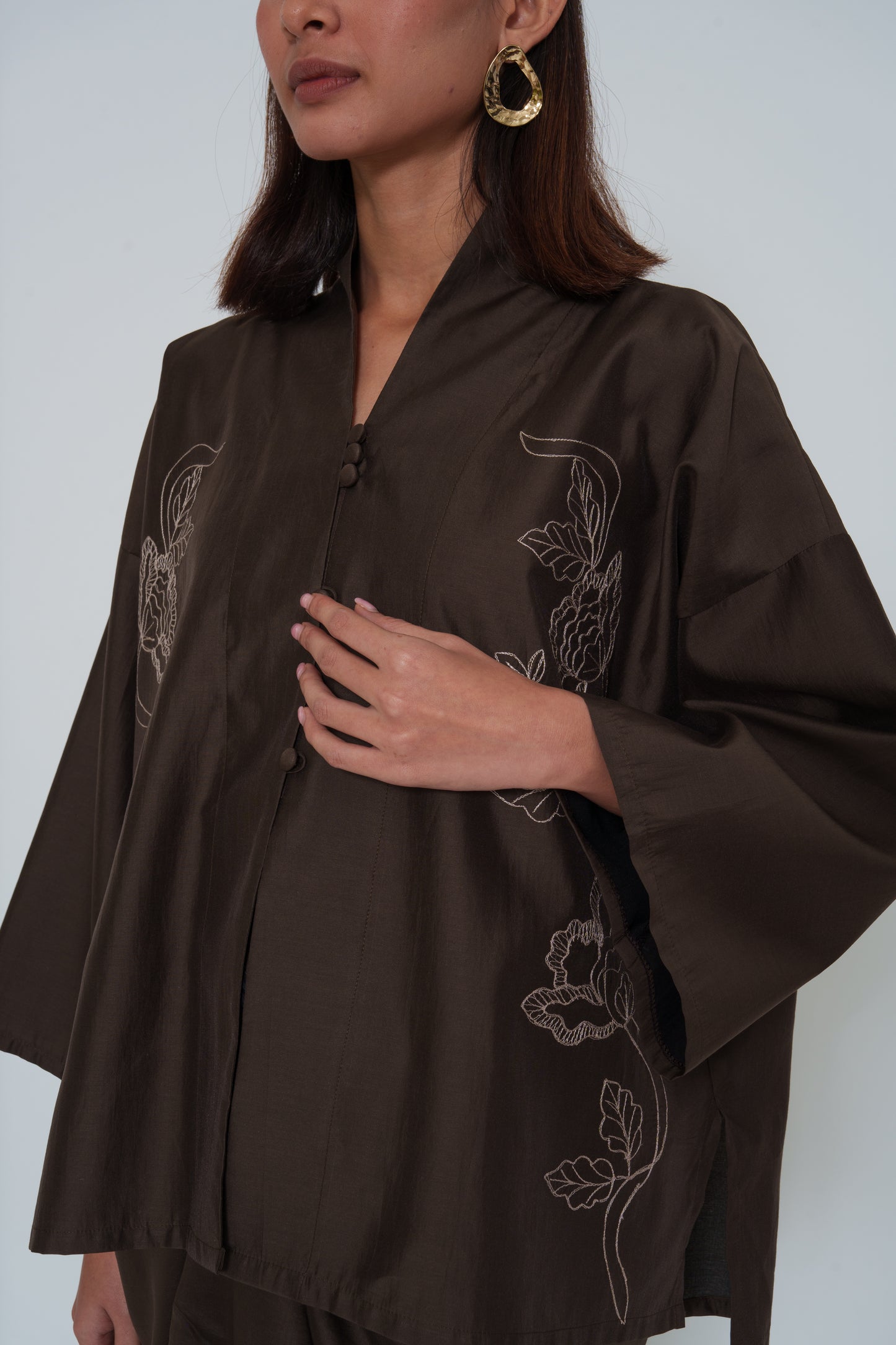 Kimono Kebaya SENJA : ACT (SET-BRW)