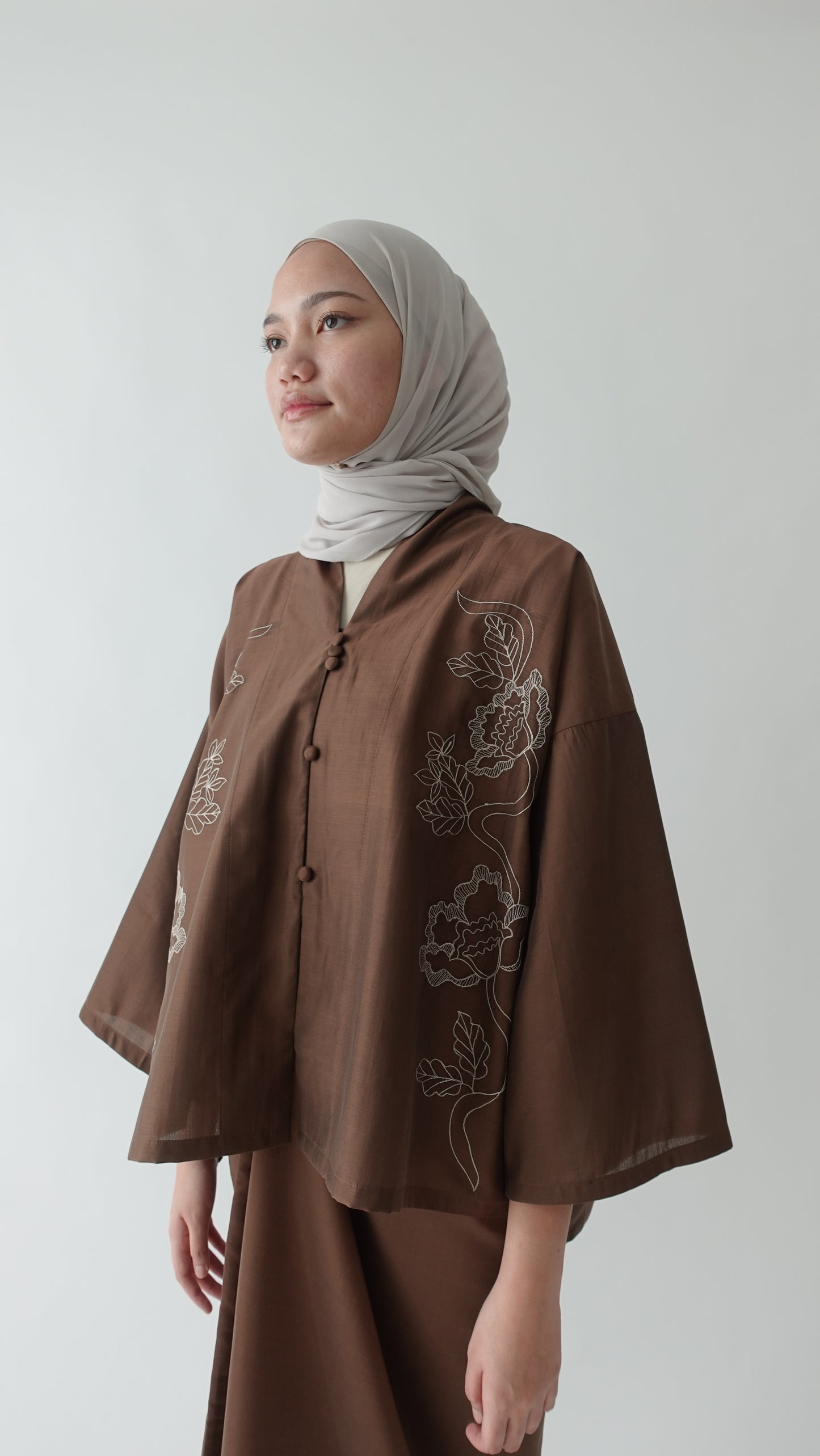 Kimono Kebaya SENJA : ACT (SET-BRW)