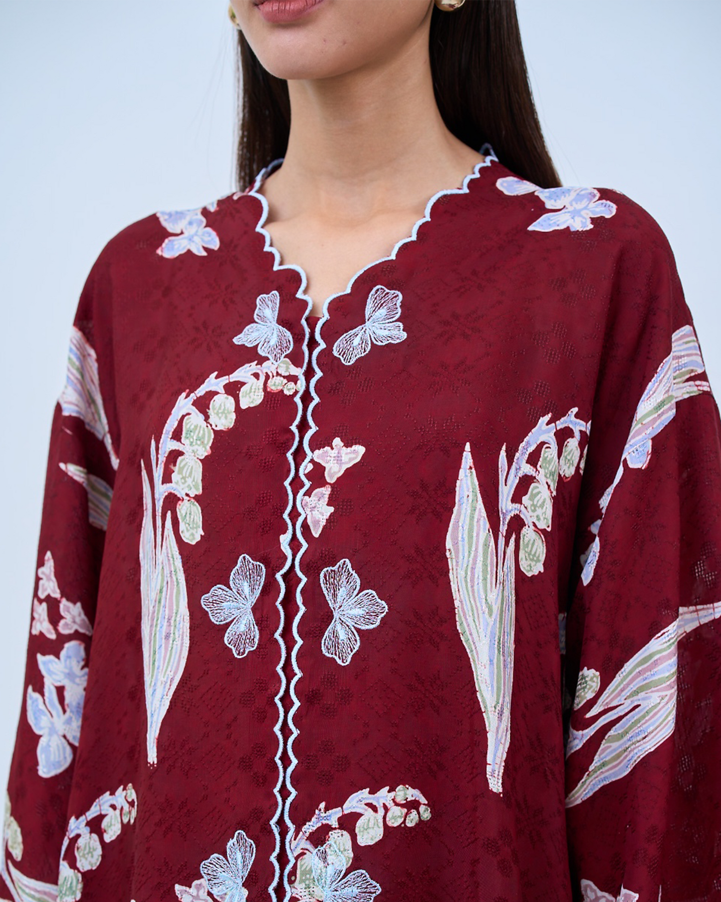 Khadeeja Kebarung in Maroon