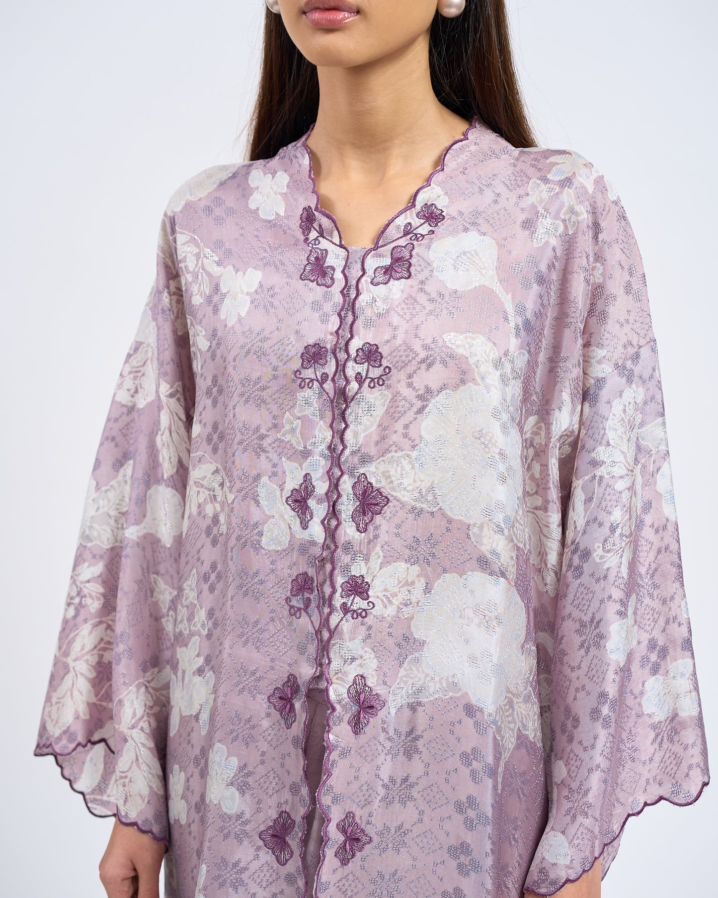 Khadeeja Kebarung in Purple