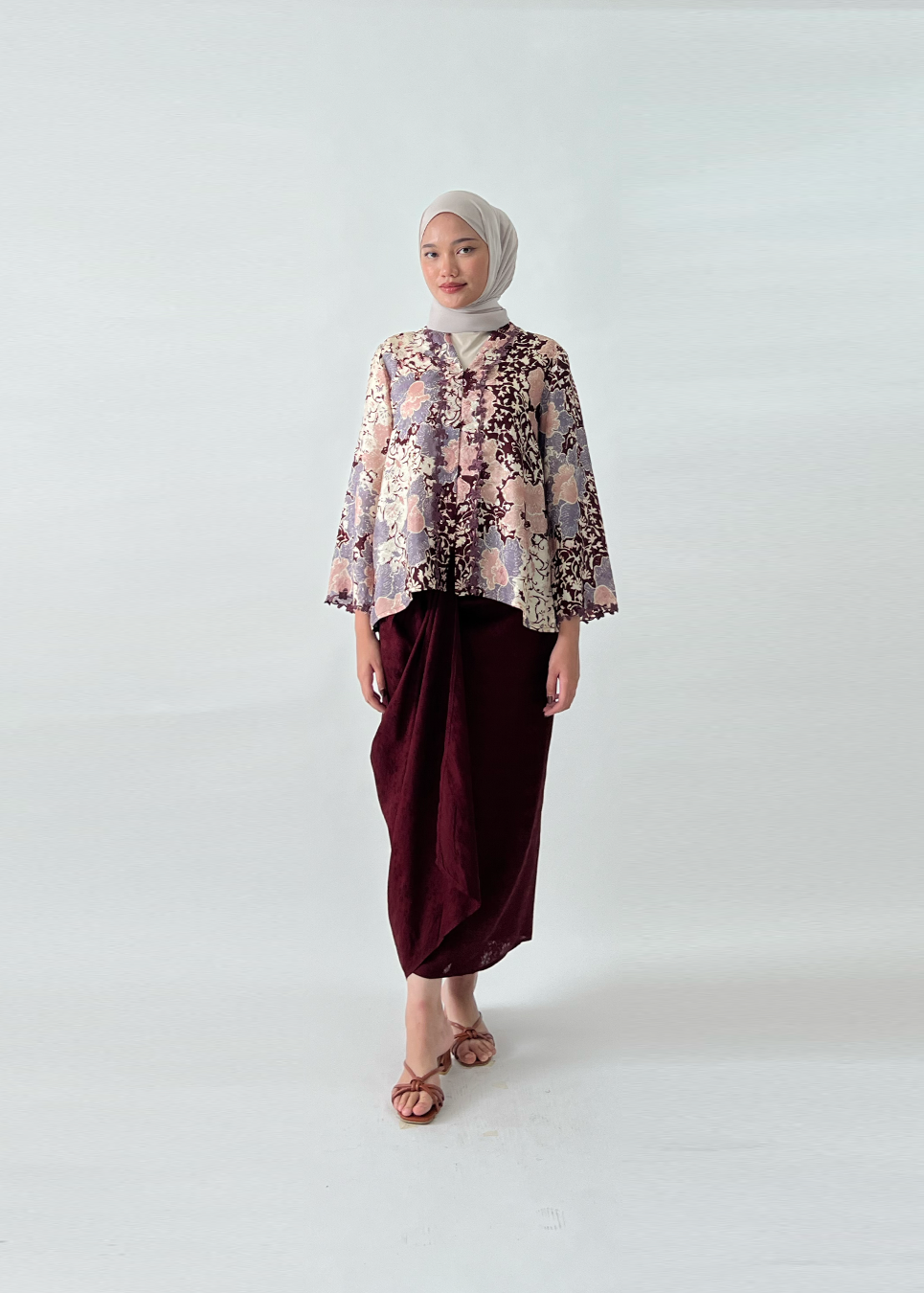 Kebarung Moden WARDAH PENDEK (05-324 MRN)
