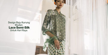 baju kurung moden lace