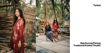 baju kurung pahang tradisional 