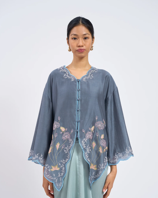 Aya II Cotton Set in Blue