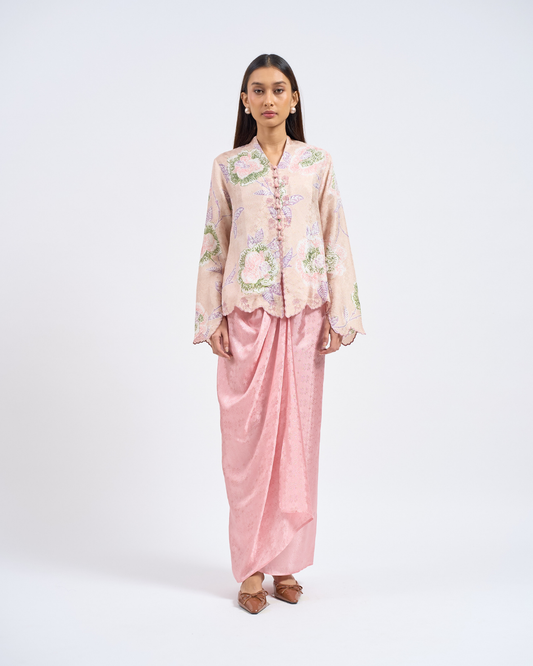Delia Kurung Pendek in Pink