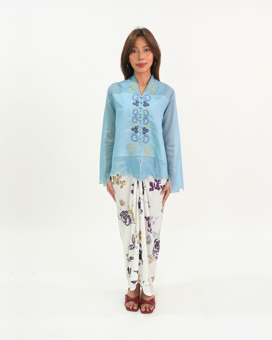 Delia Cotton Set in Blue