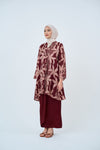 Wardah Kebarung in Maroon