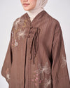 Jasmin Cotton Top in Brown