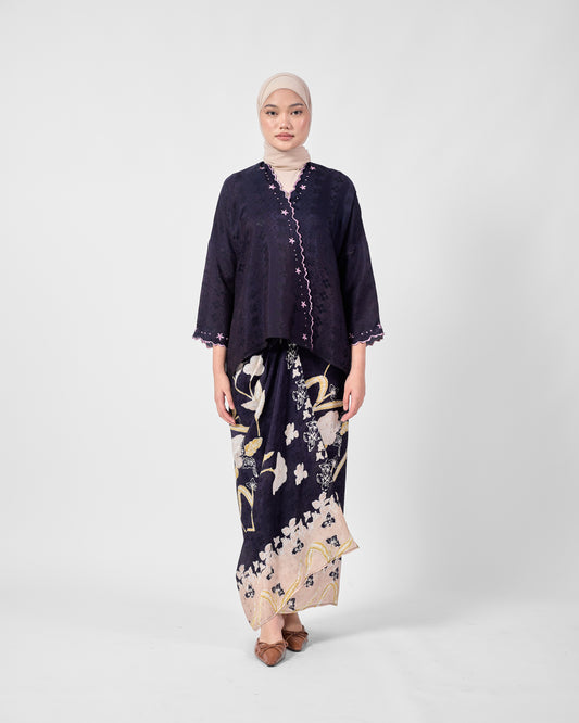 Malika Kurung Kimono in Blue