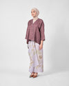 Malika Kurung Kimono in Brown