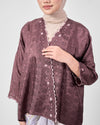 Malika Kurung Kimono in Brown