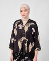 Malika Kurung Kimono in Grey