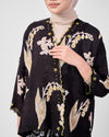 Malika Kurung Kimono in Grey