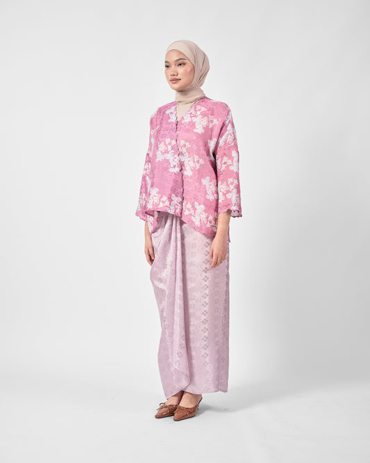 Malika Kurung Kimono in Pink
