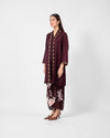 Wardah Kebarung in Maroon
