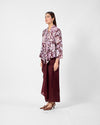 Juwita Kebaya Pendek in Maroon