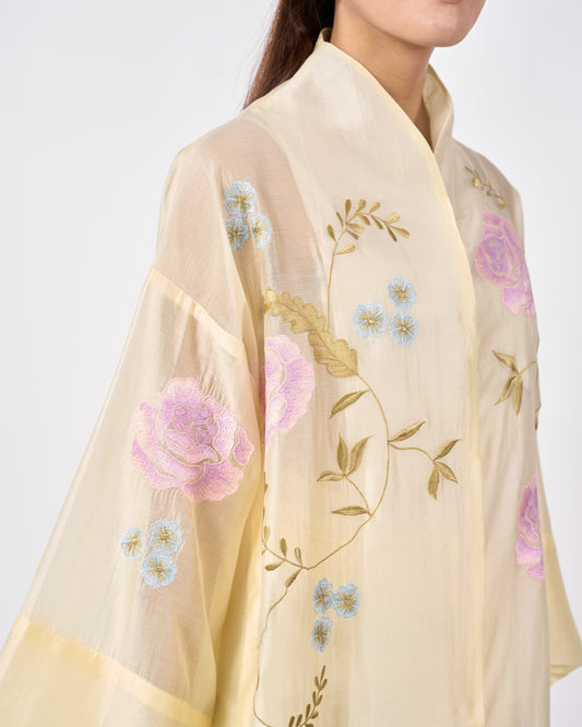 Nara Cotton Top in Yellow