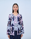 Airis Kebaya Pendek in Blue