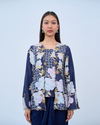 Airis Kebaya Pendek in Blue