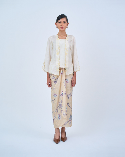 Airis Kebaya Pendek in Yellow