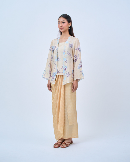 Airis Kebaya Pendek in Yellow