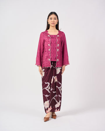 Airis Kebaya Pendek in Purple