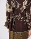 Airis Kebaya Pendek in Brown