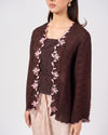 Airis Kebaya Pendek in Burgundy