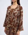 Airis Kebaya Pendek in Brown