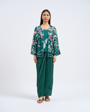 Airis Kebaya Pendek in Green