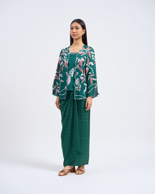Airis Kebaya Pendek in Green