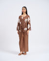 Airis Kebaya Pendek in Brown