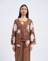 Airis Kebaya Pendek in Brown