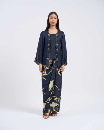 Airis Kebaya Pendek in Blue