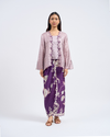 Airis Kebaya Pendek in Purple