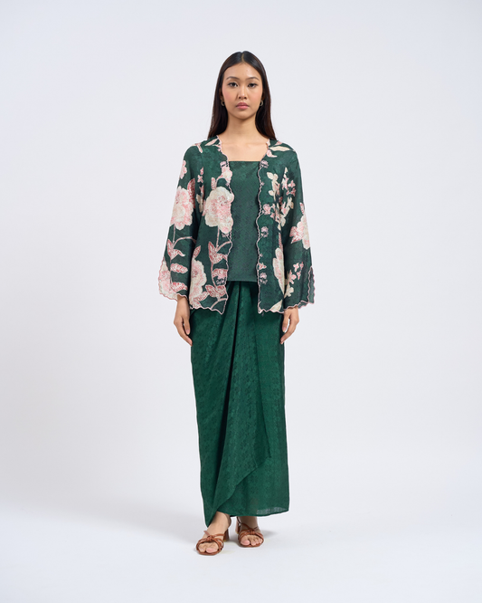 Airis Kebaya Pendek in Green