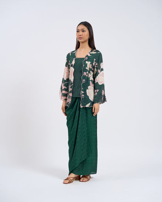 Airis Kebaya Pendek in Green