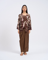 Airis Kebaya Pendek in Brown