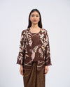 Airis Kebaya Pendek in Brown