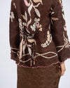 Airis Kebaya Pendek in Brown