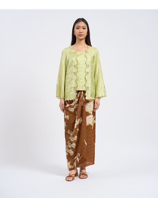 Airis Kebaya Pendek in Green