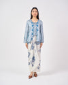 Airis Kebaya Pendek in Blue