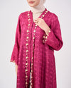 Aria kurung Panjang in Purple