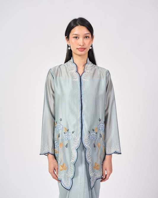 Aya III Cotton Top in Blue