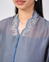 Aya III Cotton Top in Blue