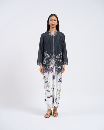 Aya III Cotton Set in Black