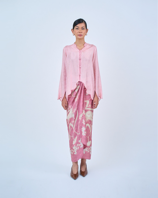Delia Kurung Pendek in Pink