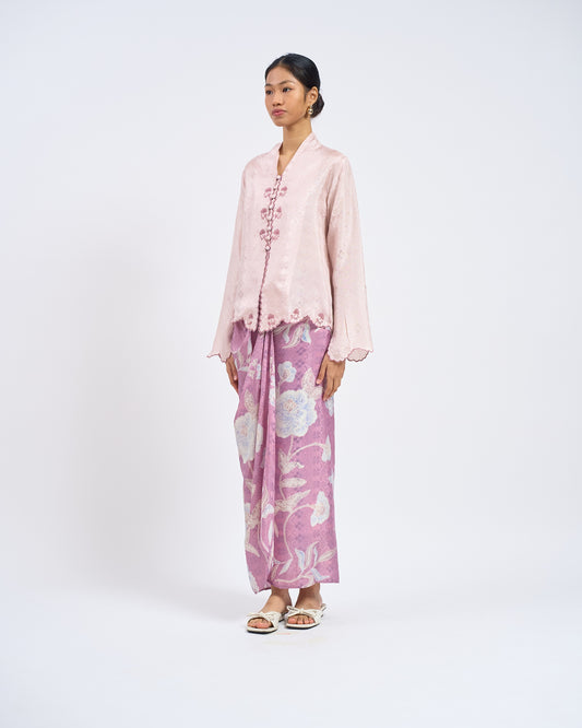 Delia Kurung Pendek  in Pink